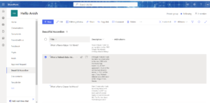  Accordion In PowerApps