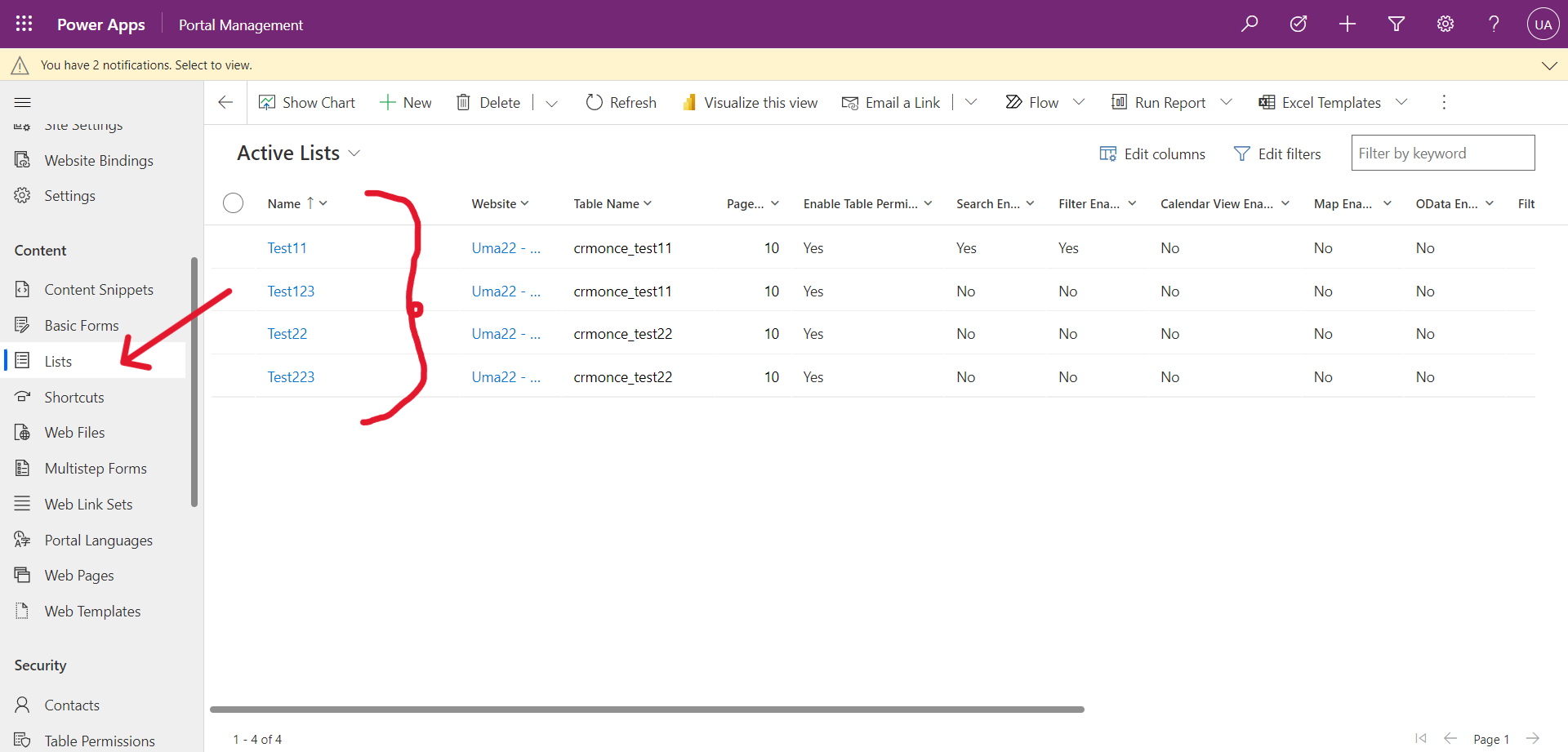 Power Apps Portal